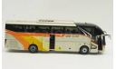 Higer QLK6127B Tourist светятся фары и свет в салоне, масштабная модель, scale43
