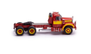 Mack B61 (1953) красный/оранжевый, масштабная модель, IXO грузовики (серии TRU), 1:43, 1/43