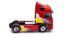 MAN F 2000 1994 красный, масштабная модель, IXO грузовики (серии TRU), scale43