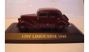 Mercedes - Benz  170V  LIMOUSINE  1949 год, масштабная модель, 1:43, 1/43, Altaya, Mercedes-Benz