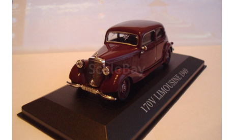 Mercedes - Benz  170V  LIMOUSINE  1949 год, масштабная модель, 1:43, 1/43, Altaya, Mercedes-Benz