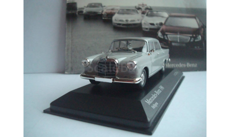 Mercedes - Benz 190  1961 год, масштабная модель, Mercedes-Benz, Minichamps, 1:43, 1/43