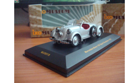 Mercedes - Benz  150 Sport Roadster 1935 год, масштабная модель, 1:43, 1/43, IXO Museum (серия MUS), Mercedes-Benz