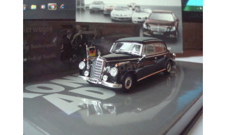 Mercedes - Benz 300 b Konrad Adenauer 1955 год, масштабная модель, 1:43, 1/43, Minichamps, Mercedes-Benz