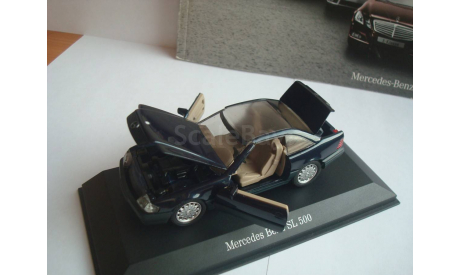 Mercedes - Benz 500 SL  ( W129 ), масштабная модель, Mercedes-Benz, Schabak, 1:43, 1/43