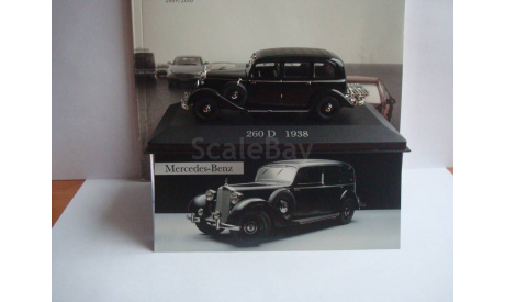 Mercedes - Benz  260 D  1938 год, масштабная модель, 1:43, 1/43, DeAgostini, Mercedes-Benz