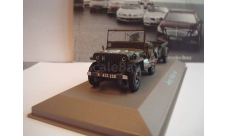 Jeep  Willys MB  ( DE LA 2e DB ), масштабная модель, 1:43, 1/43, Atlas