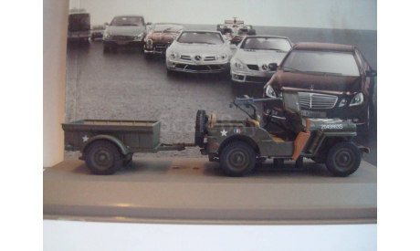 Jeep  Willys MB  ( DE LA 2e DB ), масштабная модель, 1:43, 1/43, Atlas