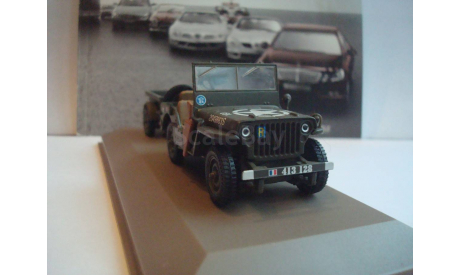 Jeep  Willys MB  ( DE LA 2e DB ), масштабная модель, 1:43, 1/43, Atlas