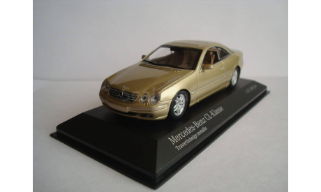 Mercedes - Benz CL - Klass ( C215 ) 1999 год, масштабная модель, 1:43, 1/43, Minichamps, Mercedes-Benz