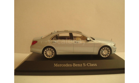 Mercedes - Benz  S Klass  2013 год  W222, масштабная модель, 1:43, 1/43, Schuco, Mercedes-Benz