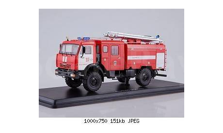 КАМАЗ-43502 АЦ-3-40   SSM, масштабная модель, 1:43, 1/43