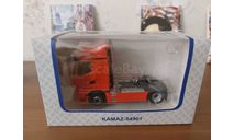 КаМАЗ-54901 седельный тягач красный, масштабная модель, ПАО КАМАЗ, scale43
