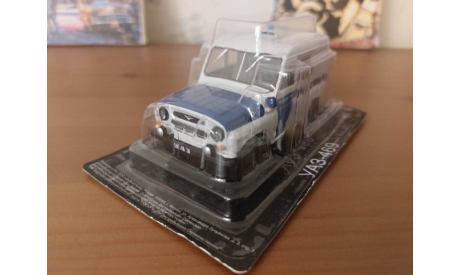 АВТОЛЕГЕНДЫ УАЗ 469 МИЛИЦИЯ, масштабная модель, scale43