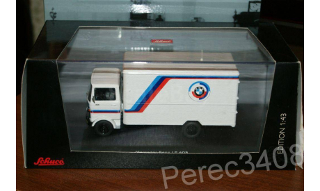 Mercedes Benz LP608 Service Truck BMW Motorsport Schuco, масштабная модель, 1:43, 1/43, Mercedes-Benz