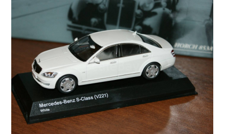 Mercedes S 600L (V221) с рубля, масштабная модель, 1:43, 1/43, Kyosho, Mercedes-Benz