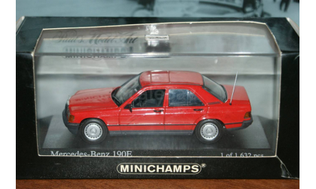 Mercedes-Benz 190E W201 Minichamps, масштабная модель, 1:43, 1/43