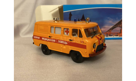 УАЗ 452В Скорая Помощь, масштабная модель, Агат/Моссар/Тантал, scale43