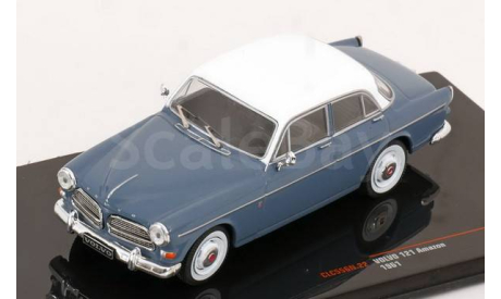 Volvo 121 Amazon - 1961 - Blue-grey/White, масштабная модель, IXO, scale43