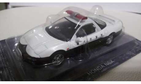 HONDA NSX, масштабная модель, Полицейские машины мира, Deagostini, scale43