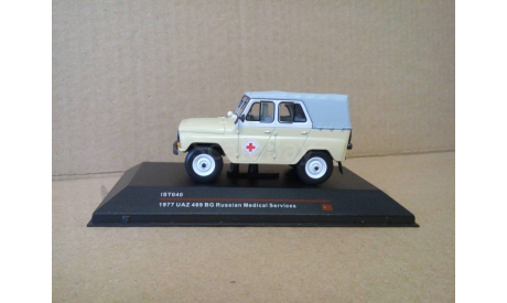 УАЗ 469БГ IST040 МЕДПОМОЩЬ, масштабная модель, IST Models, scale43