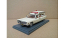 СКОРАЯ МЕДИЦИНСКАЯ ПОМОЩЬ CADILLAC S&S HIGH TOP AMBULANCE, масштабная модель, Neo Scale Models, 1:43, 1/43