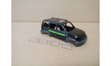 КУЗОВ УАЗ ПАТРИОТ, запчасти для масштабных моделей, DeAgostini, scale43