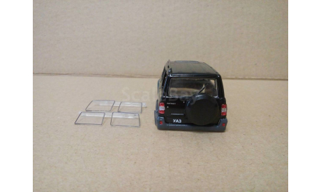КУЗОВ УАЗ ПАТРИОТ, запчасти для масштабных моделей, DeAgostini, scale43