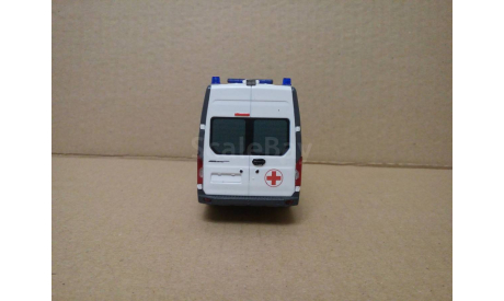СКОРАЯ МЕДИЦИНСКАЯ ПОМОЩЬ НА БАЗЕ GAZEL NEXT, масштабная модель, scale43, ГАЗ