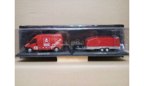 CITROEN JUMPER 2.8HDI+TRAILER CITROEN SPORT WRC(2001), масштабная модель, scale43, Citroën
