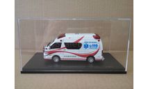TOYOTA HIMEDIC 2023 AMBULANCE MEDIC ONE NAGOYA, масштабная модель, CAR.NEL, scale43