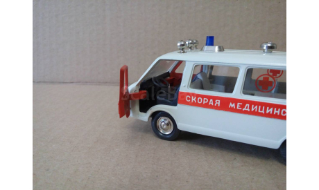 РАФ 2203 СКОРАЯ МЕДИЦИНСКАЯ ПОМОЩЬ., масштабная модель, Агат/Моссар/Тантал, 1:43, 1/43