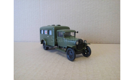 ГОРЬКИЙ-ММ САНИТАРНЫЙ, масштабная модель, ГАЗ, 1:43, 1/43