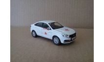 ’МЕДСЛУЖБА’ НА БАЗЕ ЛАДА ВЕСТА, масштабная модель, ВАЗ, 1:43, 1/43