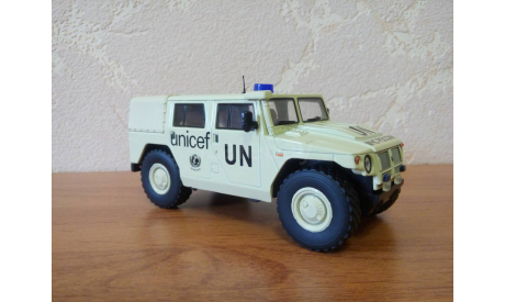 ГАЗ-23301 UN UNICEF МЧС РОССИИ, масштабная модель, Start Scale Models (SSM), scale43