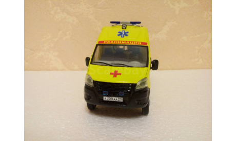 СКОРАЯ МЕДИЦИНСКАЯ ПОМОЩЬ НА БАЗЕ GAZEL NEXT, масштабная модель, ГАЗ, 1:43, 1/43