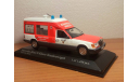 MERCEDES- BENZ 300E W124 AMBULANCE, масштабная модель, Mercedes-Benz, Minichamps, 1:43, 1/43