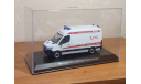 СКОРАЯ МЕДИЦИНСКАЯ  ПОМОЩЬ  AMBULANCE НА БАЗЕ MERCEDES BENZ SPRINTER, масштабная модель, Mercedes-Benz, 1:43, 1/43