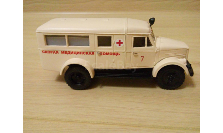 ГЗА-653 скорая медицинская помощь., масштабная модель, ГАЗ, 1:43, 1/43