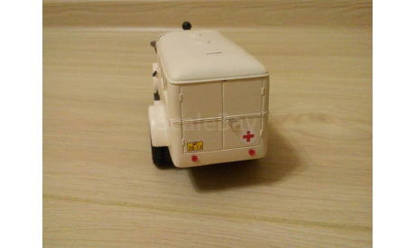 ГЗА-653 скорая медицинская помощь., масштабная модель, ГАЗ, 1:43, 1/43