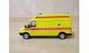 СКОРАЯ МЕДИЦИНСКАЯ ПОМОЩЬ НА БАЗЕ FORD TRANSIT, масштабная модель, scale43