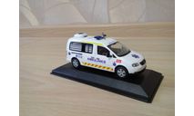 МОДЕЛЬ AMBULANCE НА БАЗЕ VW CADDY, масштабная модель, Volkswagen, 1:43, 1/43