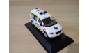 МОДЕЛЬ AMBULANCE НА БАЗЕ VW CADDY, масштабная модель, Volkswagen, 1:43, 1/43