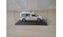 МОДЕЛЬ AMBULANCE НА БАЗЕ VW CADDY, масштабная модель, Volkswagen, 1:43, 1/43