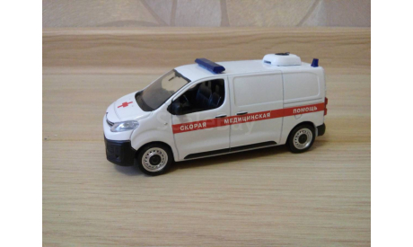 СКОРАЯ МЕДИЦИНСКАЯ ПОМОЩЬ НА БАЗЕ CITROEN JUMPY, масштабная модель, Citroën, scale43