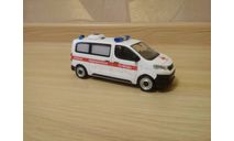 СКОРАЯ МЕДИЦИНСКАЯ ПОМОЩЬ НА БАЗЕ PEUGEOT EXPERT, масштабная модель, 1:43, 1/43