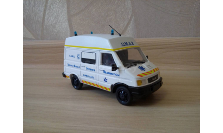 РЕАНИМАЦИЯ/AMBULANCE|/ НА БАЗЕ IVECO, масштабная модель, 1:43, 1/43