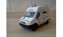 РЕАНИМАЦИЯ/AMBULANCE|/ НА БАЗЕ IVECO, масштабная модель, 1:43, 1/43