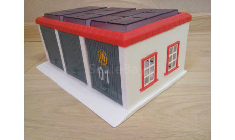 БОКСЫ ПОЖАРНОГО ДЕПО, элементы для диорам, 1:43, 1/43