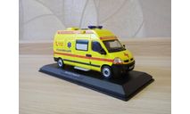 СКОРАЯ МЕДИЦИНСКАЯ ПОМОЩЬ НА БАЗЕ RENAULT MASTER 2 РЕАНИМАЦИЯ, масштабная модель, 1:43, 1/43